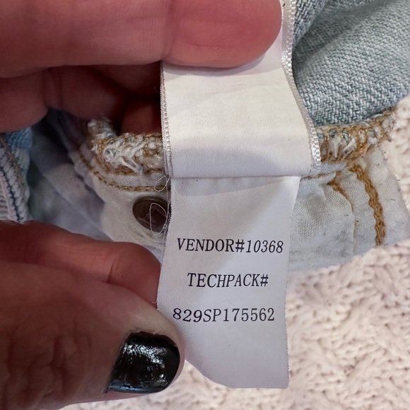 PacSun WOMENS Blue Jean MOM Shorts High-Waisted 26 - Picture 9 of 11